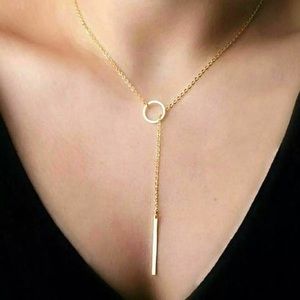 Gold Bar Necklace